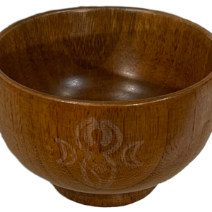 Wooden Bowl | Spiral Goddess