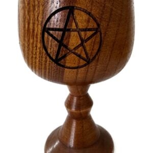 Wooden Chalice | Pentagram
