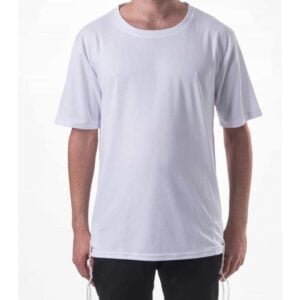 Tallit Katan Dry Fit Round Neck with Sleeves Tzitzit T Shirt